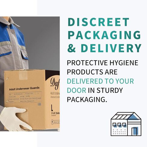 DAFI Disposable Bladder Control Pads XL/40 Count Incontinence Pads for Women & Men, Adult Underwear Guards Unisex, Maximum Absorbency Leakage Protection in Kuwait