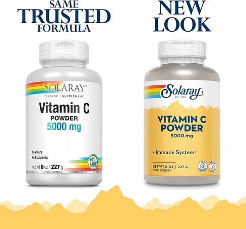 SOLARAY Vitamin C Crystalline Powder 8 oz Powder in Saudi Arabia