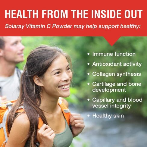 SOLARAY Vitamin C Crystalline Powder 8 oz Powder in Saudi Arabia