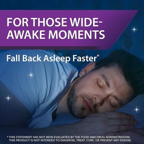 Sanofi Unisom Simple Slumbers شرائط تذويب العودة إلى النوم، 21 قطعة، الميلاتونين 3 ملغ، توت منتصف الليل in Kuwait