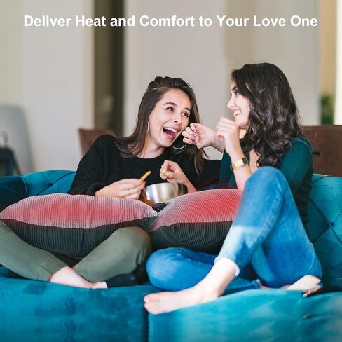 فيرست اي وسادة تدفئة لدعم اسفل الظهر، وسادة تدفئة 17.7 انش × 17.7 انش لتخفيف الالم والام الظهر وتشنج الدورة الشهرية، وسادة كهربائية للبطن والرقبة والكتفين، 3 اعدادات للحرارة، اعدادات مؤقت in Kuwait