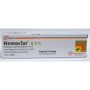 Hemoclar Bruises, Trauma and Hematoma Cream 40g in Saudi Arabia