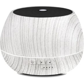 Aroma diffusers for Essential Oil Large Room,500ML Essential Oils Aromatherapy Diffuser Cool Mist humidifier with Ambient Light & 4 Timer,Waterless Auto Off Diffuser Vaporizers for Home Kids in Kuwait