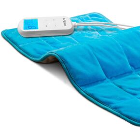 وسادة تسخين WellSync لتخفيف آلام الظهر والرقبة والكتف والتشنجات، وسادة تسخين كهربائية بوزن 30.48 سم × 60.96 سم مع إيقاف تلقائي، 8 إعدادات للتدفئة، 6 إعدادات للمؤقت in Kuwait