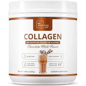 Hydrolyzed Collagen Powder for Women - Grass Fed Collagen Powder for Muscle Growth & Bovine Collagen Protein Powder - Keto Collagen Powder for Joints & Gut Health - Pumpkin Spice 420g
