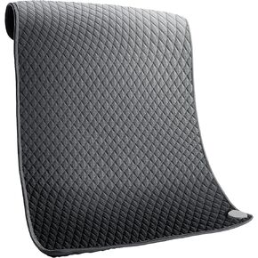 وسادة تسخين، وسادة حرارية كهربائية مقاس 81.28 سم × 60.96 سم للظهر والرقبة وآلام الكتف، تسخين سريع 6 مستويات لدرجة الحرارة، 4 أوضاع مؤقت، إيقاف تلقائي، فائقة النعومة وقابلة للغسل في الغسالة (K9004-13A*) in Kuwait