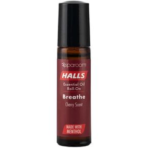 Halls Breathe Menthol with 100% Pure Essential Oils Aromatherapy Roll-On, 10 mL, Cherry Scent