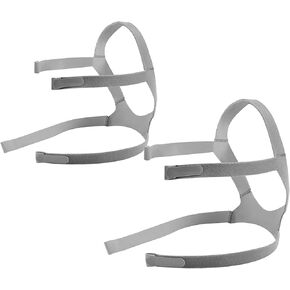 2PC Headgear Straps-Adjustable CPAP Headgear Strap for ResMed AirFit F20 and N10 Full Face Masks - Replacement Headband for Comfortable Ventilation at Home - Suitable for Adults (Only Headgear) in Kuwait