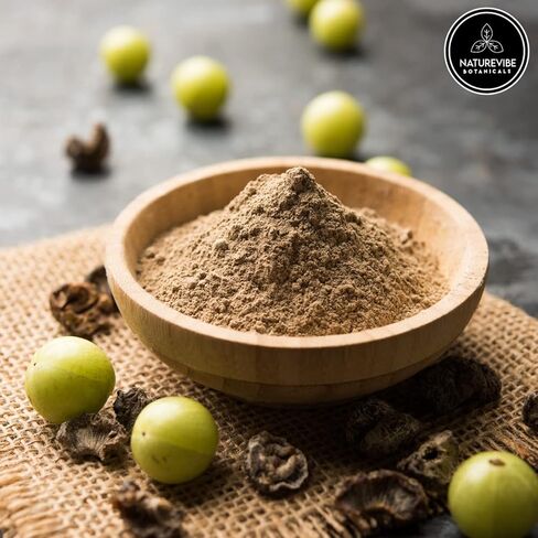 Naturevibe Botanicals Amla Berry Powder, 5lbs | Gluten-Free, Raw & Non-GMO | 80 Ounces Bulk Bag [Packaging may vary] in Kuwait