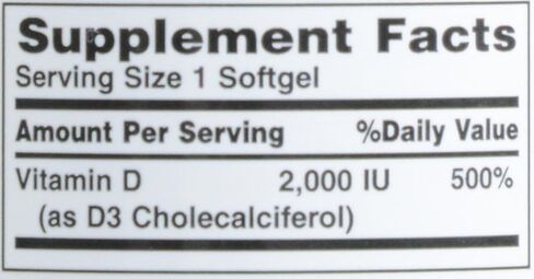 Nature's Bounty, D 2000 Iu Softgels, 150 Count (Pack of 2) in Saudi Arabia