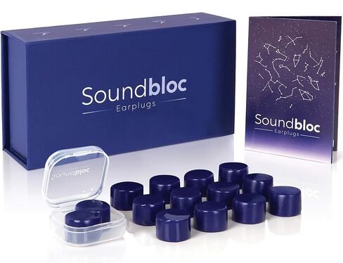 سدادات أذن أورورا سيليكون Soundbloc™- 6 أزواج من سدادات الأذن الهادئة للنوم، سدادات أذن قابلة للتشكيل، سدادات أذن مخصصة لتقليل الضوضاء، سدادات أذن سيليكون ناعمة قابلة لإعادة الاستخدام، سدادة الأذن للنوم مقاس S/M in Saudi Arabia