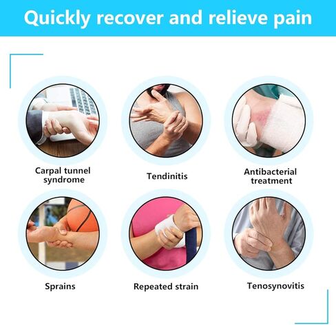 Sukeer ساخنة المعصم التدفئة المعصم هدفين، التفاف المعصم ساخنة، 3 مستوى تحكم الحرارة المعصم دعم اليد مثالية لالتهاب المفاصل، آلام النفق الرسغي، التهاب الأوتار، والإصابات المزمنة، والكدمات، والالتواء in Kuwait
