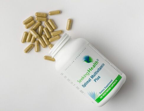 Seeking Health Optimal Multivitamin Plus، فيتامينات B النشطة وL-5-MTHF، الريبوفلافين، B6، حمض الفوليك المتوفر بيولوجيًا وB12، مرافق الإنزيم Q10، دعم الميثيل، نباتي (240 كبسولة) in Saudi Arabia
