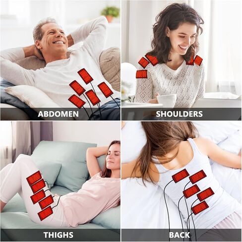 منصات التدفئة الكهربائية للملابس، DDSKY 5 قطع قابلة للتعديل 3 قطع من ألياف الكربون ساخنة، سخان مقاوم للماء للتخييم في الشتاء خفيف الوزن - شحن USB in Kuwait