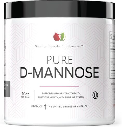 Pure D-Mannose Powder Supplement - D-Mannose 4oz (113g) About 60 Servings for UTI, Natural Bladder, & Urinary Tract Health in Saudi Arabia