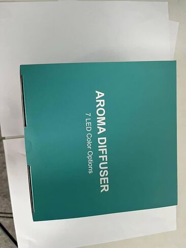 Aromatherapy Essential Oil Diffuser 500ml 12 Hours Wood Grain Aroma Diffuser with Timer Cool Mist Humidifier for Large Room, Home, Baby Bedroom, Waterless Auto Shut-Off (Yellow) in Kuwait