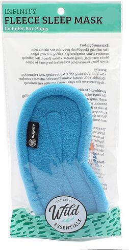 Wild Essentials Infinity Fleece Luxury Sleep Mask - Green Goddess in Kuwait