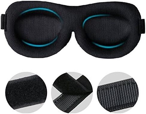 Sinrier.EP ظل العيون المضحك، قناع النوم للنوم - أفضل مساعد للنوم أثناء السفر، ظل العيون للرجال والنساء والأطفال in Kuwait