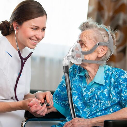 وسادة بديلة لقناع ResMed Airfit F20 CPAP - ختم موثوق به وملاءمة مثالية لقناع CPAP لكامل الوجه - لوازم استبدال ملحقات CPAP (متوسطة) in Kuwait