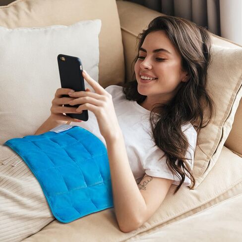 وسادة تسخين WellSync لتخفيف آلام الظهر والرقبة والكتف والتشنجات، وسادة تسخين كهربائية بوزن 30.48 سم × 60.96 سم مع إيقاف تلقائي، 8 إعدادات للتدفئة، 6 إعدادات للمؤقت in Kuwait