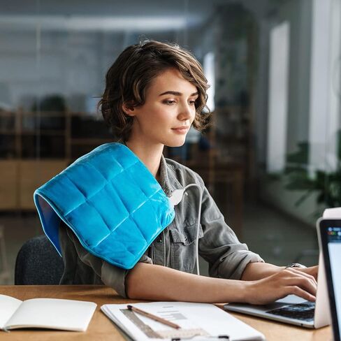 وسادة تسخين WellSync لتخفيف آلام الظهر والرقبة والكتف والتشنجات، وسادة تسخين كهربائية بوزن 30.48 سم × 60.96 سم مع إيقاف تلقائي، 8 إعدادات للتدفئة، 6 إعدادات للمؤقت in Kuwait