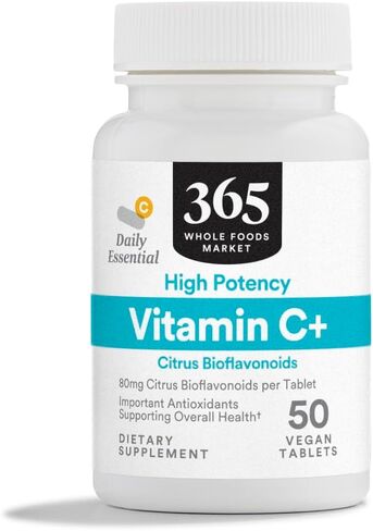 365 by Whole Foods Market, Vitamin C Complex High Potency, 50 Tablets in Kuwait