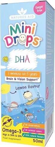 مكمل غذائي للاطفال من نايتشيرز ايد على هيئة جل - الحجم 50 مل in Kuwait