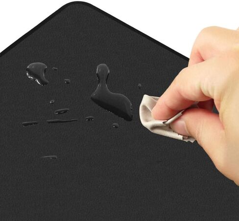 حصيرة أرضية عالمية، حصيرة ماوس أرضية 100% من مادة الكربون الجلود الموصلة تقلل الالتهاب (9.8 بوصة × 11.8 بوصة) in Kuwait