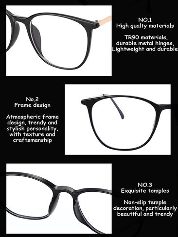 نظارات حجب الضوء الأزرق من أونرتري للنساء الرجال TR90 ريترو جولة مكافحة الأشعة الزرقاء نظارات الكمبيوتر in Kuwait