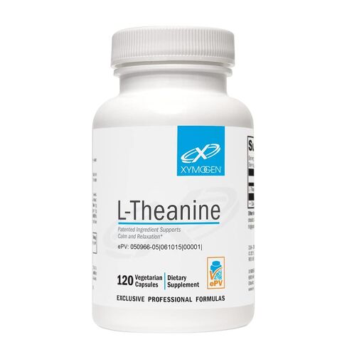 XYMOGEN L-Theanine - Patented Suntheanine L theanine 400mg Per Serving - Amino Acid Supplement to Support Calm + Relaxation without Drowsiness, Liver Health (60 Capsules) in Kuwait