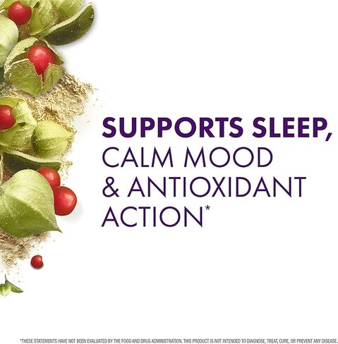 ZzzQuil Pure Zzzs Triple Action، علكات الميلاتونين، 3X مكمل نوم الميلاتونين مع أشواغاندا، مزاج هادئ وعمل مضاد للأكسدة، مكمل نوم للبالغين، 6 مجم لكل وجبة، 60 قطعة (عبوة من قطعتين) in Saudi Arabia