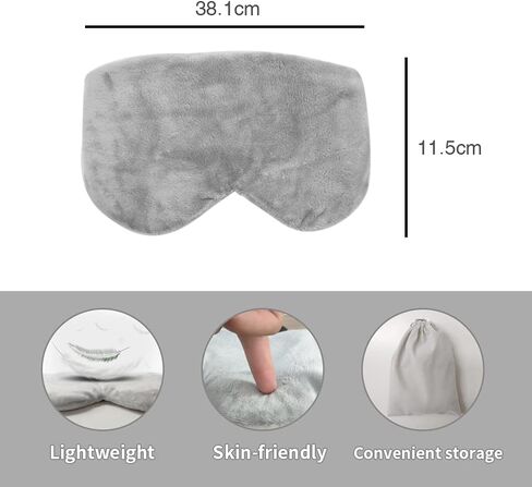 قناع نوم عيون موزون حجم عالمي، وسادة عيون للنوم قابلة للتعديل مع حقيبة بذور علاج ساخن بارد للصداع النصفي، وجفاف العينين، ألم الجيوب الأنفية، عبوة قابلة للإزالة وقابلة للتسخين والتجمد لتخفيف الإجهاد in Kuwait