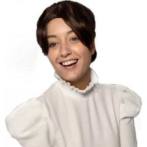 شعر مستعار ماري بوبينز شعر مستعار للمربية الفيكتورية، شعر مستعار بني اللون للنساء in Kuwait