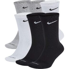 جوارب Nike Everyday Plus Cushion Crew للرجال مقاس متوسط