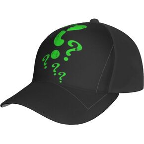 JTRU Riddler Questions Adult Casual Baseball Caps for Outdoor Sports Running Climbing Cycling for Men Ladies Black in Saudi Arabia