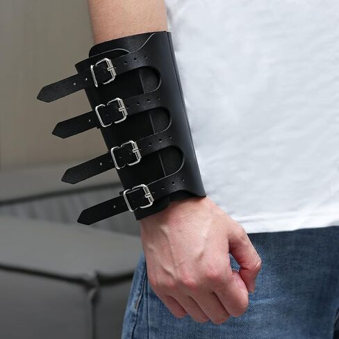 اس تي دبليو تي ار حزام ذراع من الجلد الصناعي للبالغين من العصور الوسطى من سيمبل فاشون, جلد, غير معروف in Kuwait