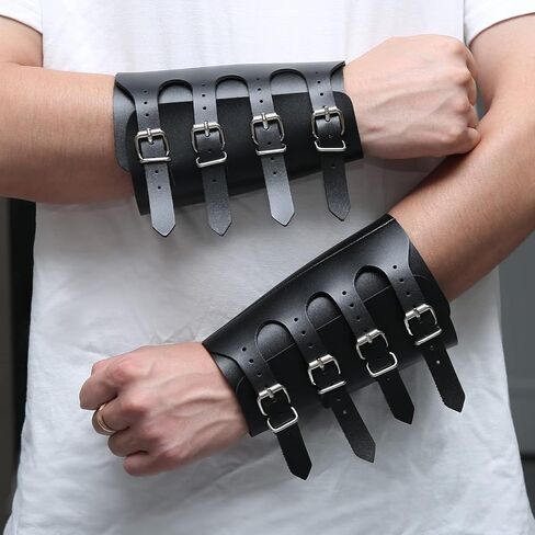 اس تي دبليو تي ار حزام ذراع من الجلد الصناعي للبالغين من العصور الوسطى من سيمبل فاشون, جلد, غير معروف in Kuwait