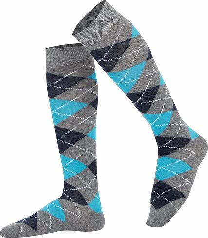 جوارب طويلة للركبة للجنسين من MySocks Argyle in Kuwait