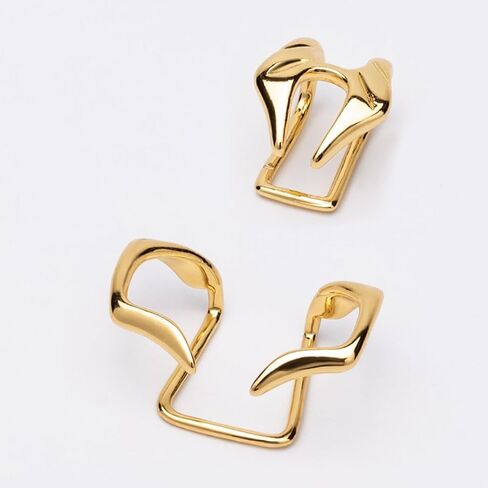 JWJP&CCYIQI Future Design Wrap Lip Cuff Copper Non-Piercing Punk Face Jewelry in Saudi Arabia