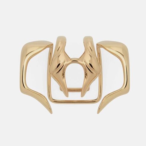 JWJP&CCYIQI Future Design Wrap Lip Cuff Copper Non-Piercing Punk Face Jewelry in Saudi Arabia