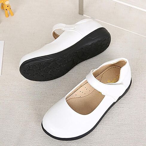 أحذية الزفاف ذات الكعب المنخفض للفتيات من Stylein ذات اللون الصلب ماري جين in Kuwait