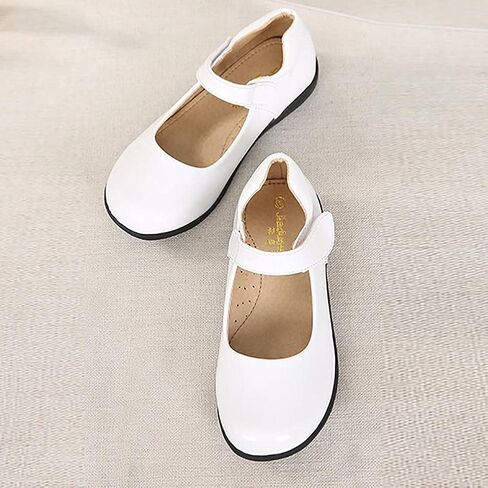 أحذية الزفاف ذات الكعب المنخفض للفتيات من Stylein ذات اللون الصلب ماري جين in Kuwait