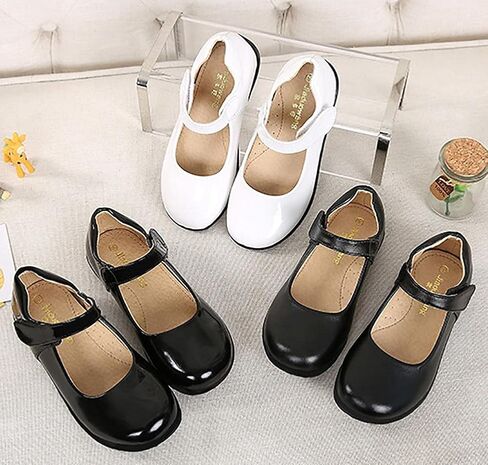 أحذية الزفاف ذات الكعب المنخفض للفتيات من Stylein ذات اللون الصلب ماري جين in Kuwait