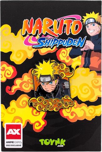 Naruto Uzumaki Limited Edition Enamel Pin Anime Expo 2022 Exclusive | Metal Brooch Badge Accessories For Backpack, Clothes, Hats | Anime Manga Gifts and Collectibles in Saudi Arabia