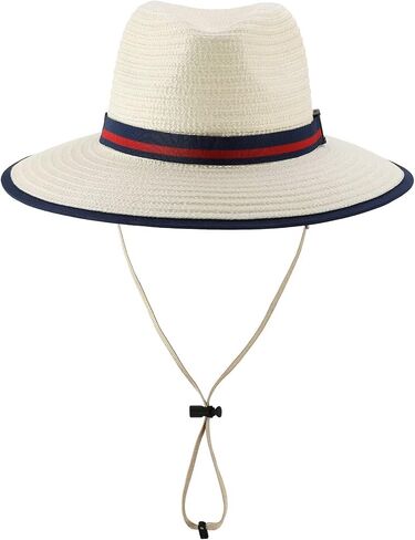 Connectyle Little Boys Fedora Sun Hat Kids Wide Brim Panama Hat Summer Beach Hat in Kuwait