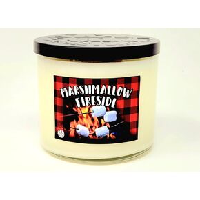 شمعة كب كيك ريد فيلفيت ~ من S&M Candle Factory ~ 3 فتائل من شمع الصويا المعطر الطبيعي 14.5 أونصة ~ وقت حرق 80 ساعة ~ صنع في الولايات المتحدة الأمريكية ~ شمعة عيد الحب الرائعة (3 فتائل كبيرة) in Saudi Arabia