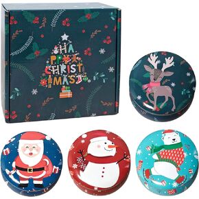 Christmas Scented Candles Gifts for Women - Soy Candles for Home Scented Aromatherapy Candle,120H Burning,Ideal for Meditation Yoga Bath SPA Relaxation（4PCS） in Saudi Arabia