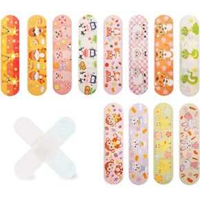 120 قطعة من ضمادات الأطفال، ضمادات كرتونية لطيفة، ضمادات مرنة لاصقة ملونة، ضمادات مقاومة للماء قابلة للتنفس، تحمي الخدوش والجروح للفتيات والأولاد والأطفال الصغار in Kuwait