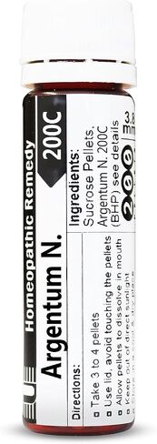 علاج المثلية Argentum Nitricum 200C - 200 حبة، أورينوس in Saudi Arabia