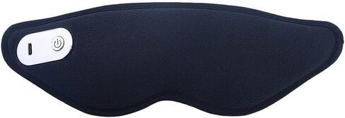 Heated Massage Eye Mask,45 Degree Thermostat Eye Massager,USB Rechargeable Eye Massager, Relax and Reduce Eye Fatigue Dark Circles Eye Bags Improve Sleep, Portable Eye Massager in Kuwait